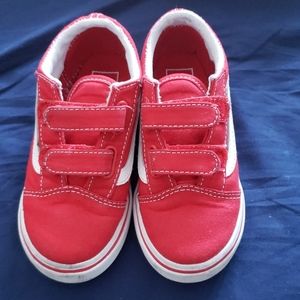 Red Van's size 8.5 little boys